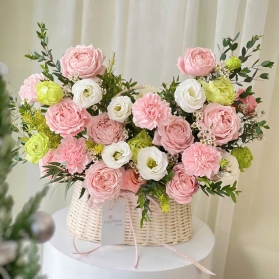Giỏ hoa mẫu 23