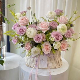 Giỏ hoa mẫu 29