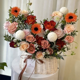 Giỏ hoa mẫu 30