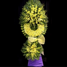 Hoa chia buồn mẫu 05