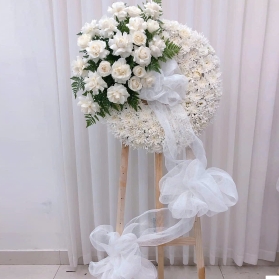 Hoa chia buồn mẫu 07