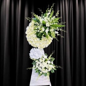 Hoa chia buồn mẫu 09