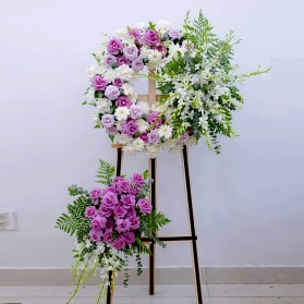 Hoa chia buồn mẫu 16