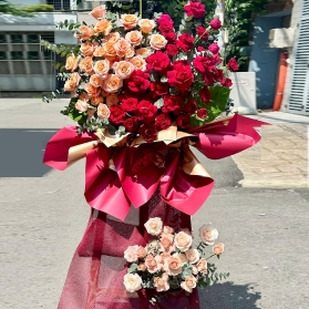 Hoa chúc mừng mẫu 18