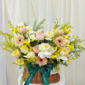 Giỏ hoa mẫu 36